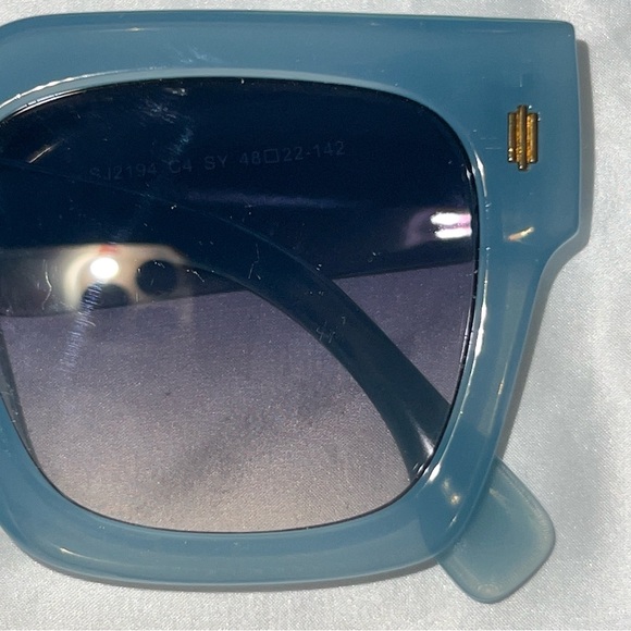 Sojos Stylish oversized Blue Sunglasses 48 22-142 main image 5